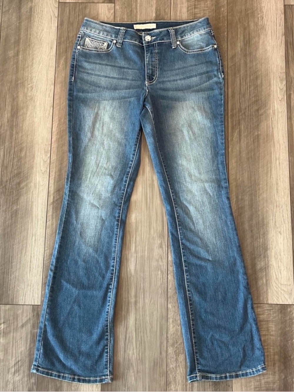 Women's Medium Blue Bootcut Jeans